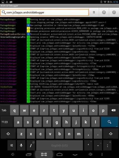 Debugger for Android Apps स्क्रीनशॉट 9