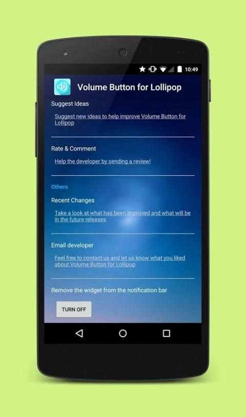 Volume Button for Lollipop screenshot 2