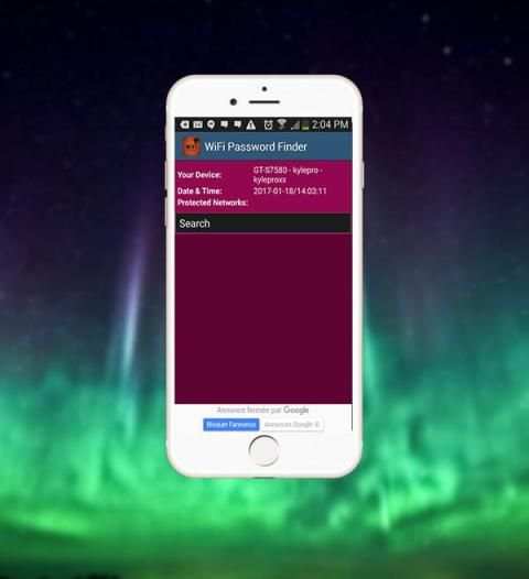 Wifi key finder :WEP/WPA screenshot 2