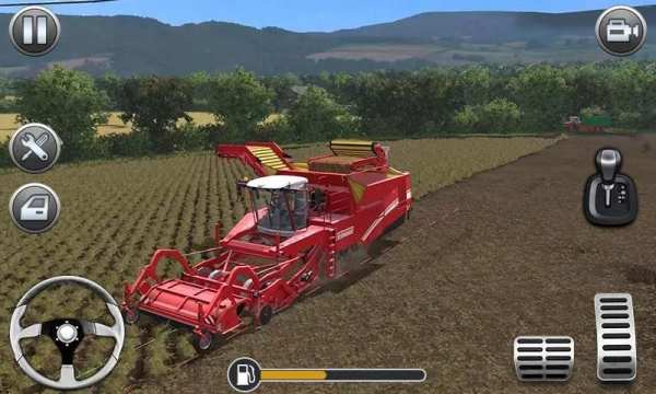 Farming Simulator - Big Tractor Farmer Driving 3D स्क्रीनशॉट 2