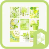 Spring Greenery Launcher theme