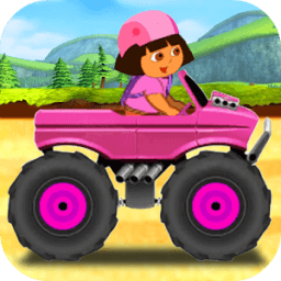 Girl Hill Climb Racing иконка
