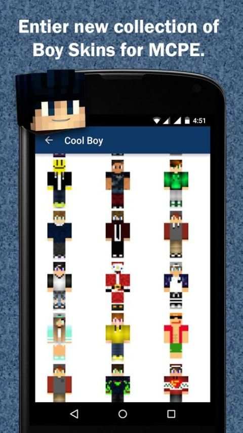 Free Boy Skins for Minecraft screenshot 3