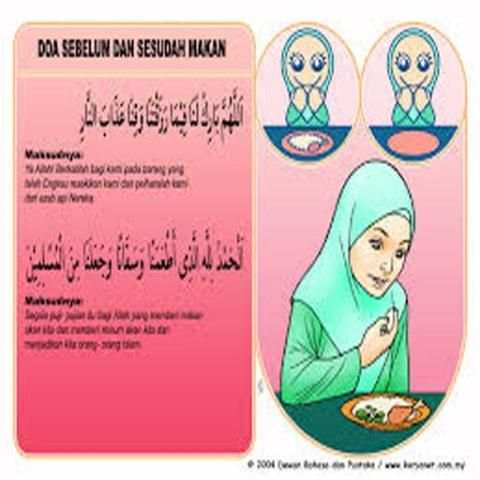 Doa Sebelum dan Sesudah Makan 1 تصوير الشاشة