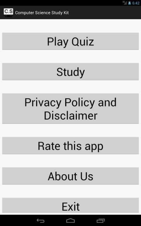 Computer Science Study Kit screenshot 8