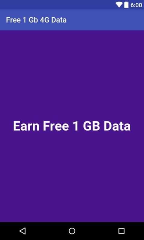 Free 1gb data 4G free Recharge скриншот 1