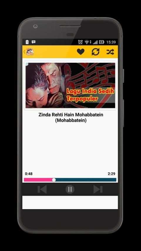 Lagu India Sedih Terpopuler screenshot 2