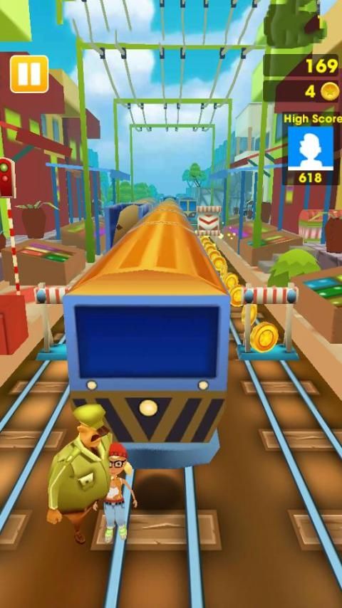 Subway Train Runners Free screenshot 2