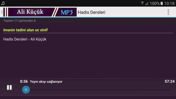 Hadis Dersleri - Ali Küçük Mp3 1 تصوير الشاشة