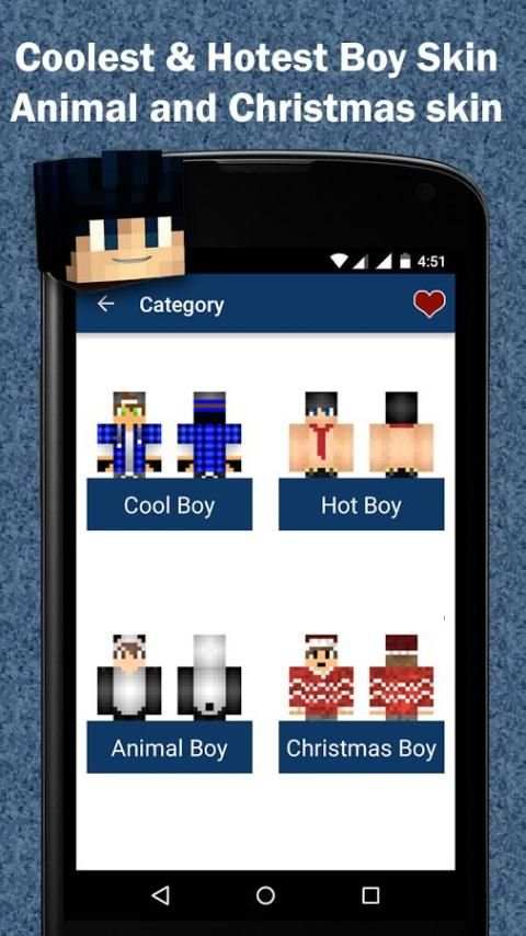 Free Boy Skins for Minecraft screenshot 4