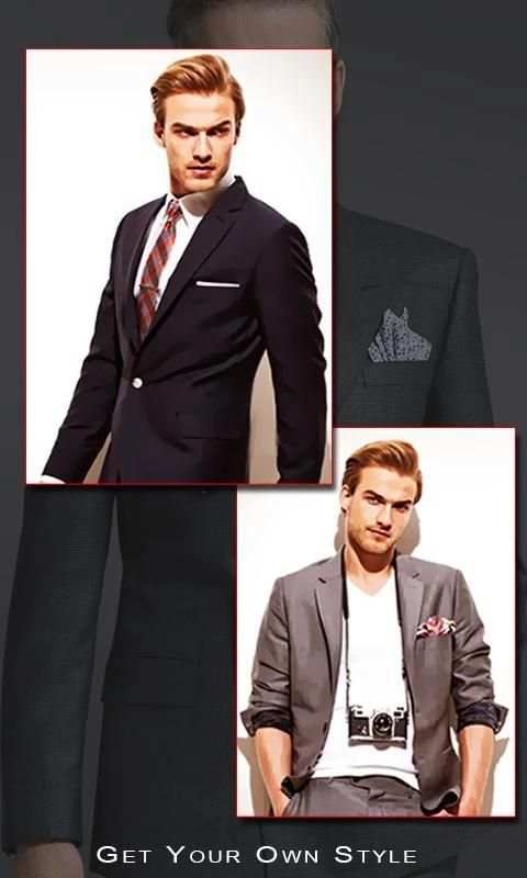 Men Suit Photo Maker 1 تصوير الشاشة