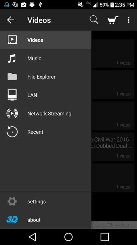 3D Video Player скриншот 2
