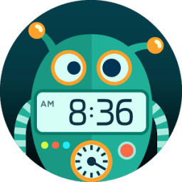 RoboClock Animated Watch Face आइकन
