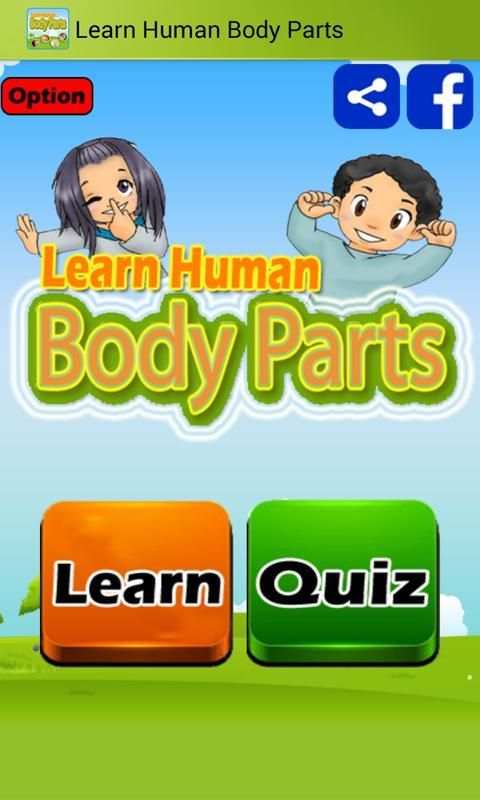 Learn Human Body Parts скриншот 6