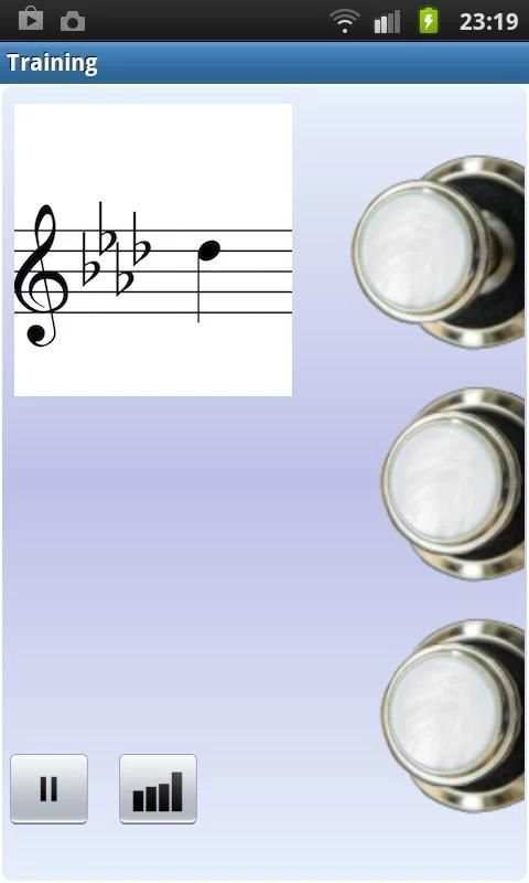 Trumpet Fingering Trainer Demo скриншот 2