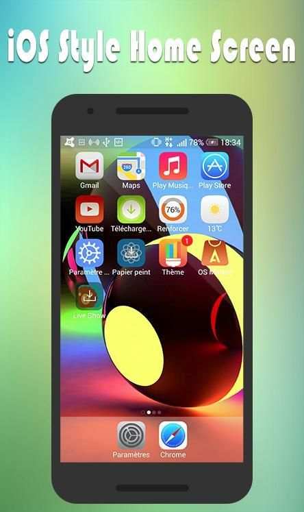 Launcher iOS 10 PRO screenshot 4