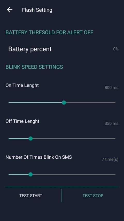 Flash on Call & SMS screenshot 2