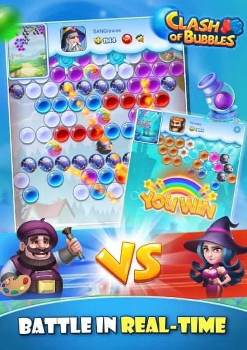 Clash of Bubbles 5 تصوير الشاشة