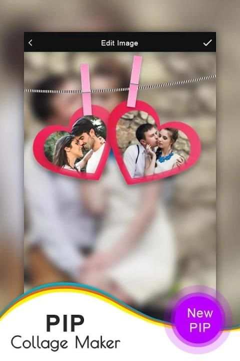 PIP Photo Collage Maker स्क्रीनशॉट 4