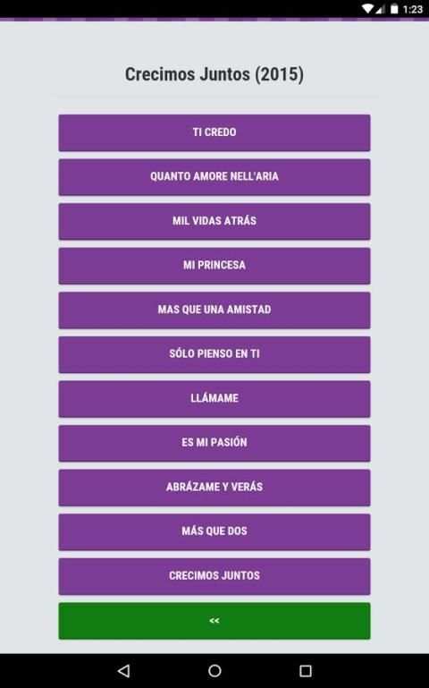 Violetta Music screenshot 2