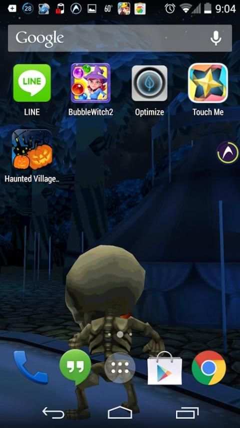 Haunted Village Live Wallpaper स्क्रीनशॉट 2