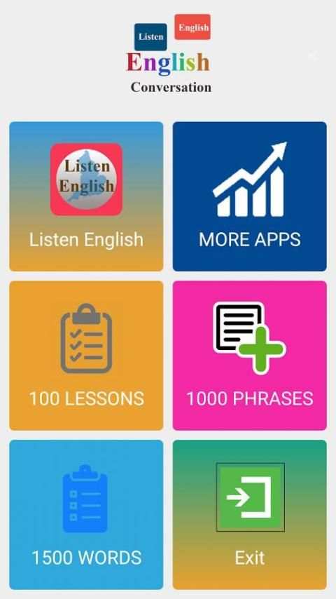 Listen English Conversation скриншот 5