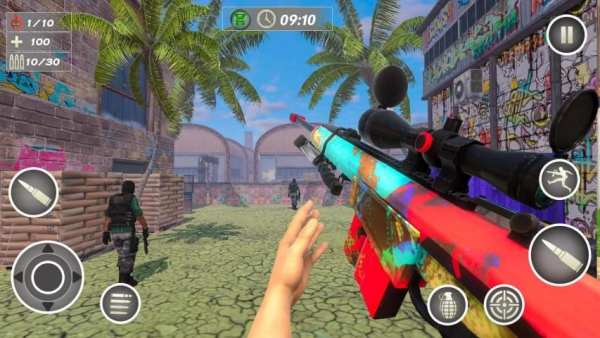 FPS Commando Shooter: Gun Shooting Games स्क्रीनशॉट 5