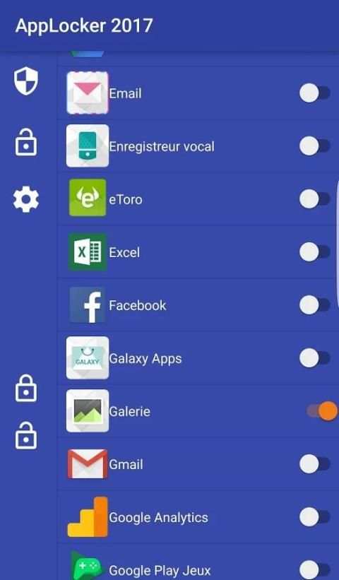 App Lock 2017 स्क्रीनशॉट 3