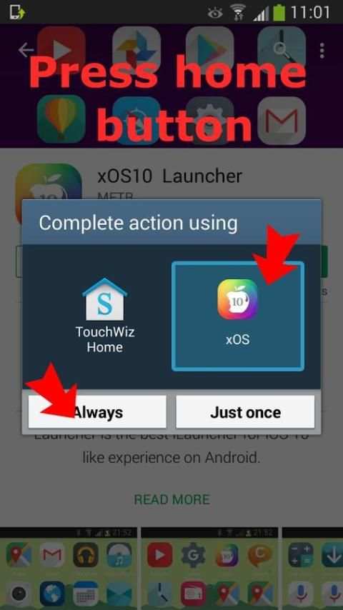 xOS10 Launcher screenshot 4