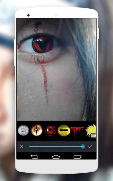 Kakashi-Sharingan Eyes Maker screenshot 1