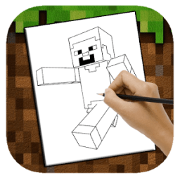 * how to draw minecraft иконка
