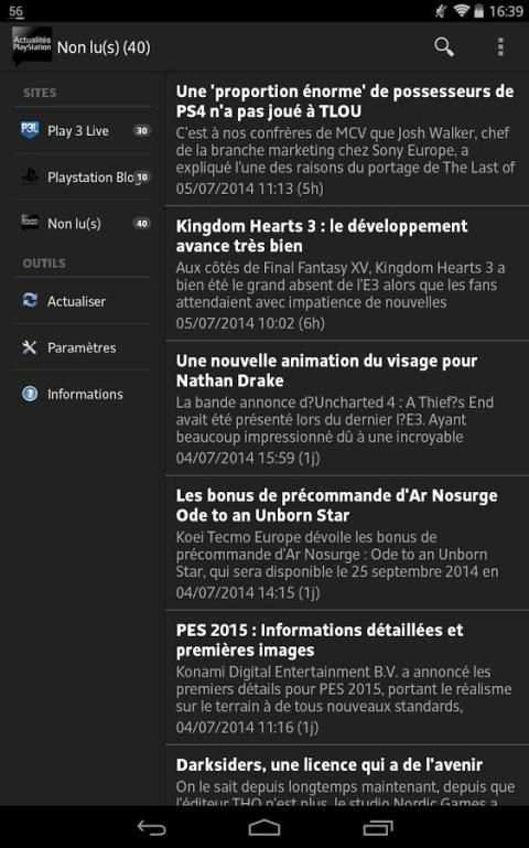 Actualités Playstation screenshot 3