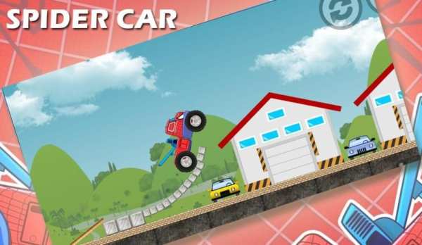 Spider Car Racing Game скриншот 4