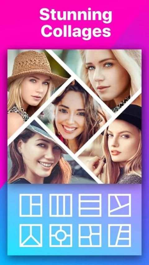 Photable -Collage Maker,Editor स्क्रीनशॉट 1
