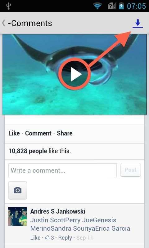 EZ Video Download for Facebook screenshot 4