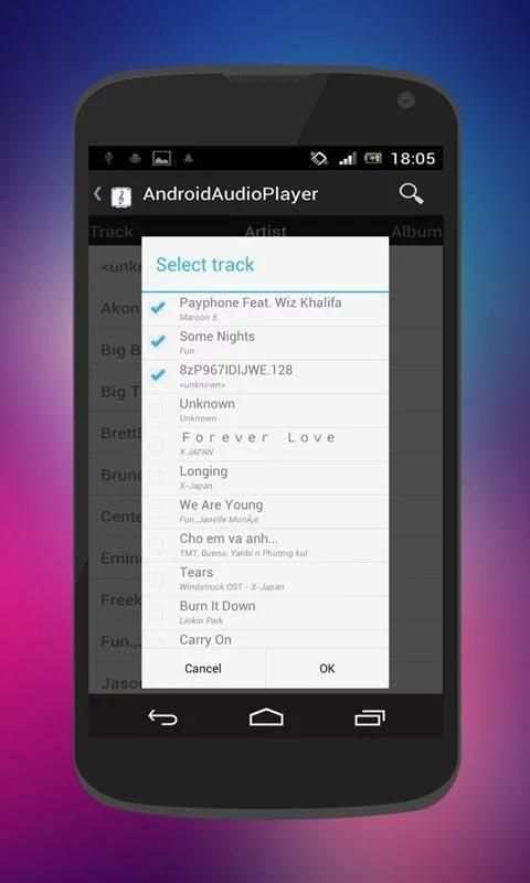 Clear MP3 Music Player Free स्क्रीनशॉट 2