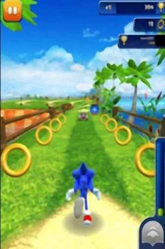 Fan Sonic Dash WalkThrough скриншот 3