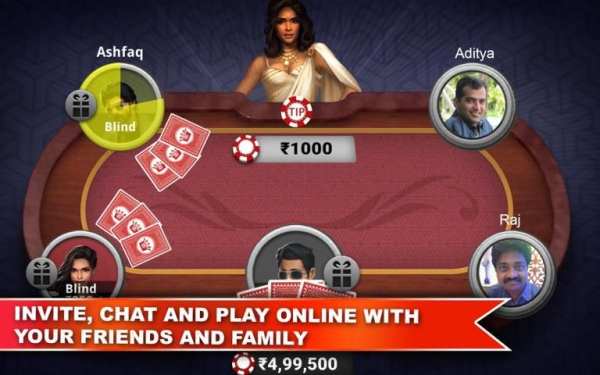 Teen Patti Platinum 3D 1 تصوير الشاشة