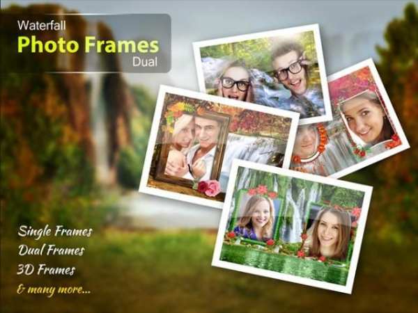 Waterfall Photo Frames Dual स्क्रीनशॉट 4
