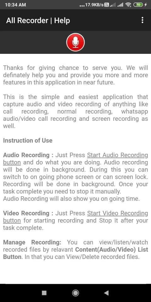 ALL Recorder screenshot 2