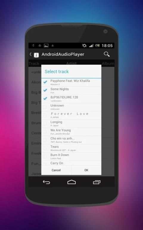 Clear MP3 Music Player Free स्क्रीनशॉट 6