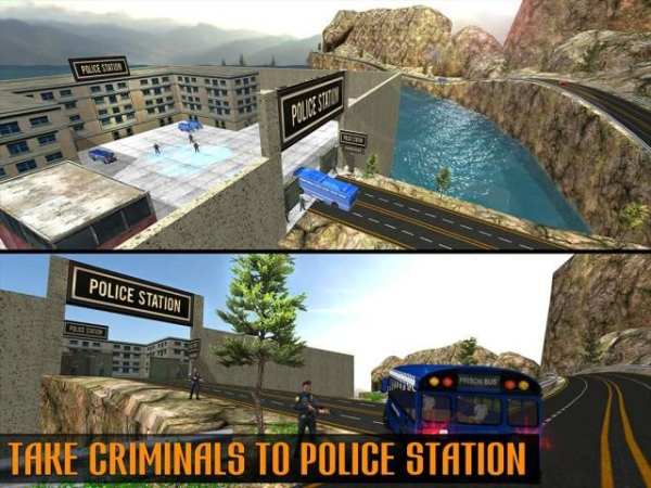 City Police Prison Bus Driver screenshot 7