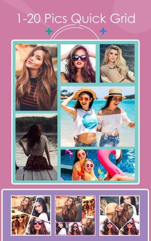 Photo Collage Maker - Photo Grid स्क्रीनशॉट 11