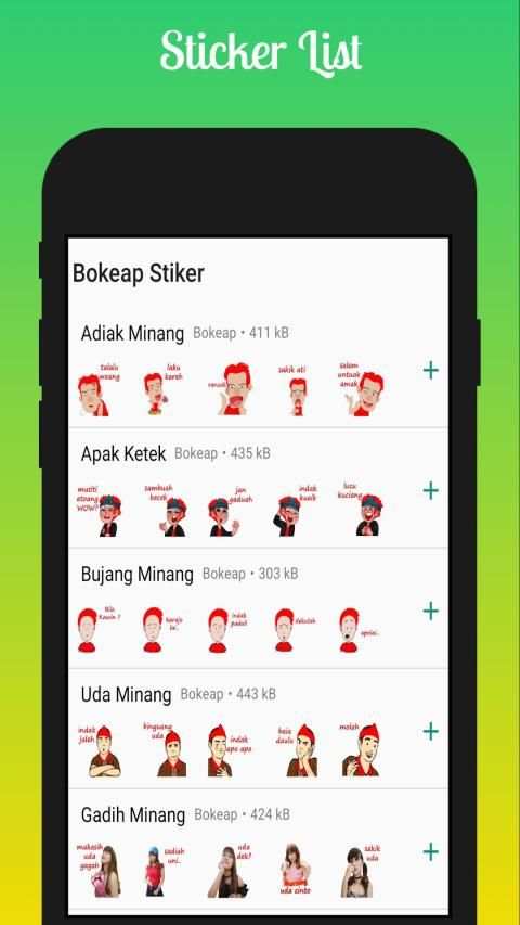 WA Stiker Padang screenshot 2