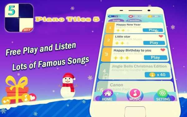 Piano Tiles 5 2017 screenshot 4