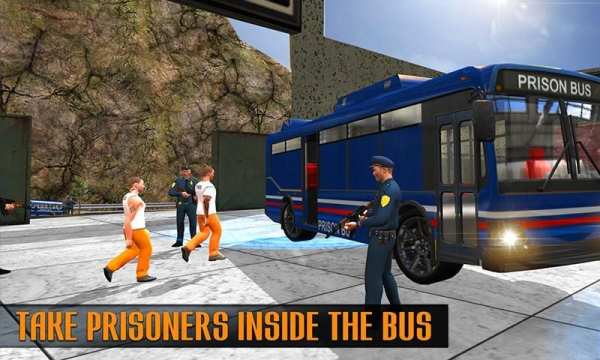 City Police Prison Bus Driver screenshot 11