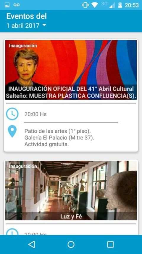 Abril Cultural Salta 2017 4 تصوير الشاشة