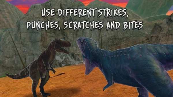 Ninja Kung Fu Dino Fighting 3D скриншот 2