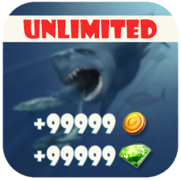 Gems for Hungry Shark ✔️ prank иконка