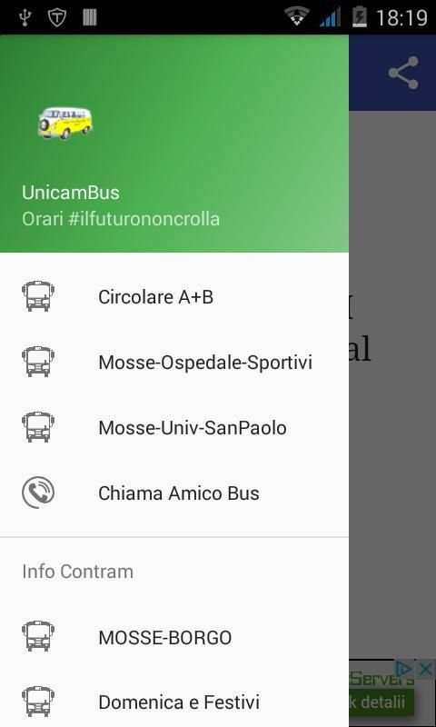 Unicam Bus Camerino Orari screenshot 4